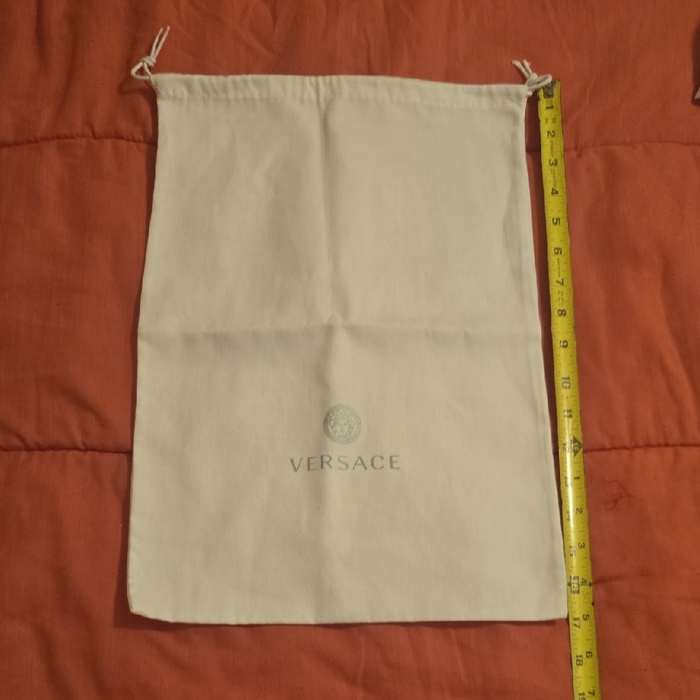 Versace Cream Drawstring Bag - Picture 2 of 2